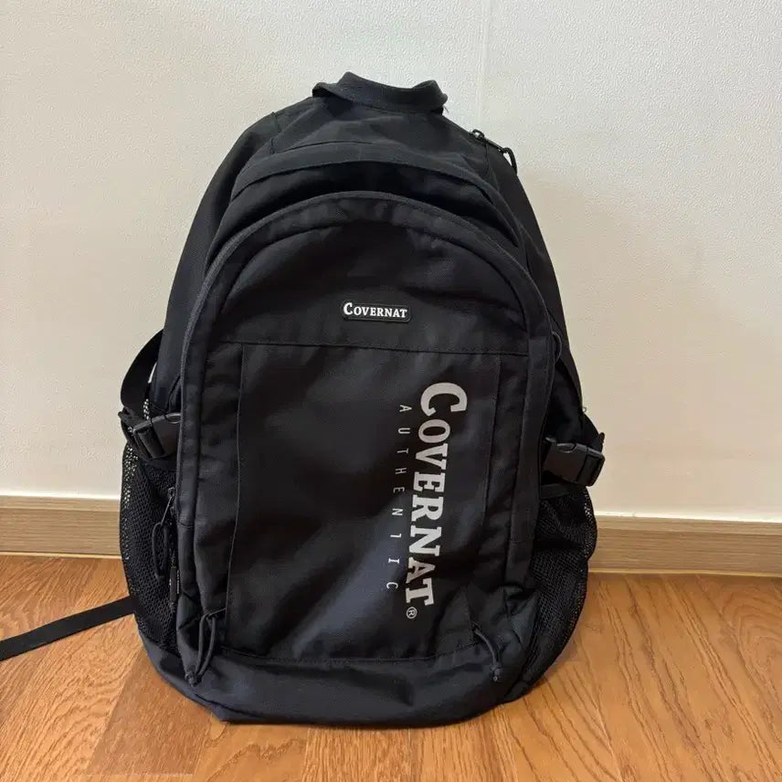 [BUNJANG] Covernat Black Backpack / 커버낫 백팩 블랙