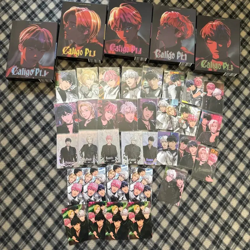 [BUNJANG] Playlive Caligo 1 Dash Vanguard Album Photocard Set / 플레이브 앨범 칼리고 1 대쉬 dash 뱅가드 앨포 포카 드볼