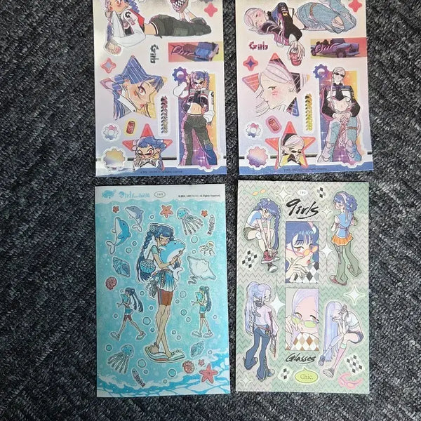 [BUNJANG] 193 Studio Sticker Bundle / 193스튜디오 스티커 일괄 1.4>1.1