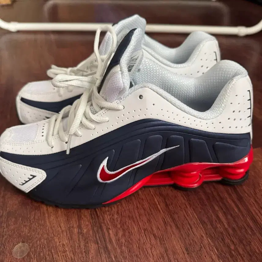 [BUNJANG] Nike Shox R4 Midnight Navy White (275mm) / 나이키 샥스 R4 미드나잇 네이비 화이트 275mm