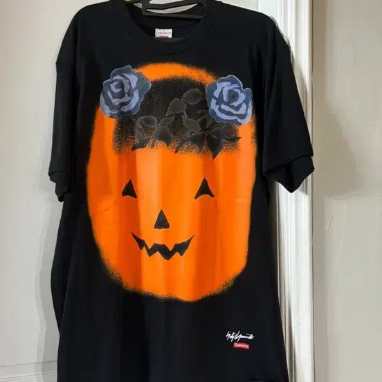 [BUNJANG] Supreme x Yohji Yamamoto 22F/W Pumpkin T-Shirt / 22f/w 슈프림 요지야마모토 펌킨 티셔츠