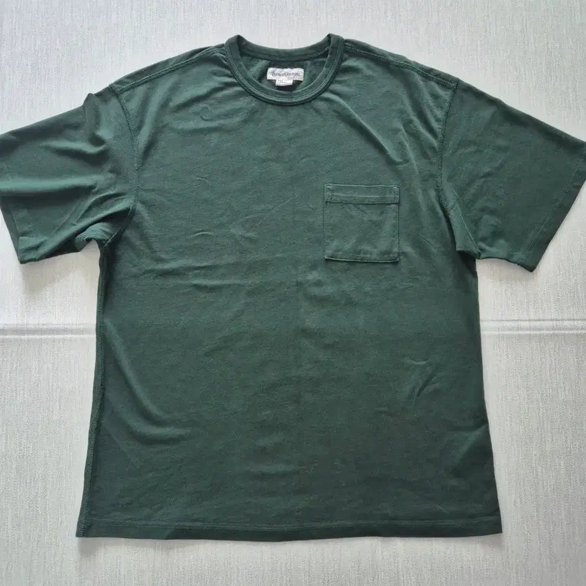 [BUNJANG] Nammer Clothing Deep Green Pocket T-Shirt - Size L / 네이머클로딩 딥그린 포켓티 새상품 L