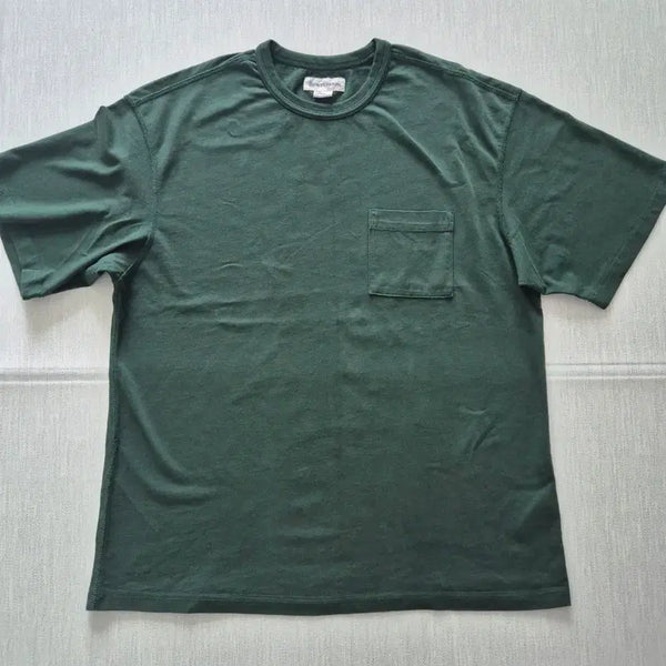 [BUNJANG] Nammer Clothing Deep Green Pocket T-Shirt - Size L / 네이머클로딩 딥그린 포켓티 새상품 L