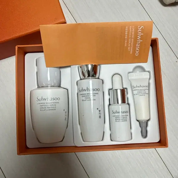 [BUNJANG] Sulwhasoo Snowise Brightening Ampoule Serum Set / 설화수 자정미백 앰플 세트