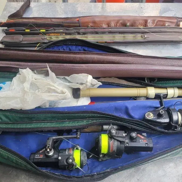 [BUNJANG] Fishing Rod, Reel, and Bag Set / 낚시대 릴 가방 세트