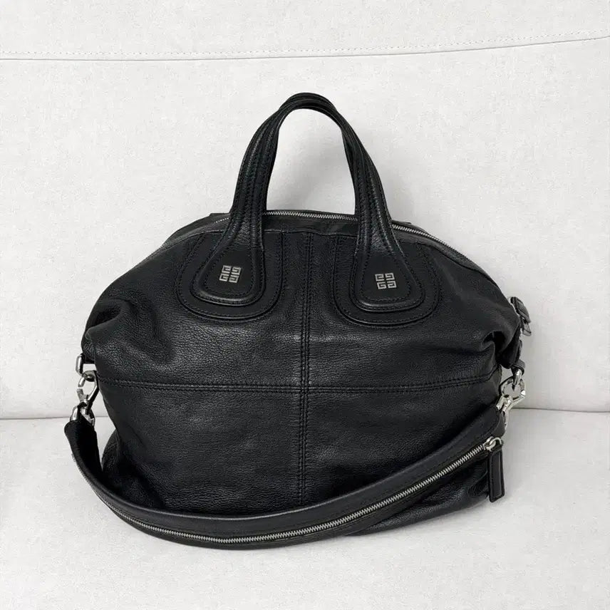 [BUNJANG] Givenchy Goatskin Medium Nightingale 2-Way Tote & Shoulder Bag / 지방시 고트스킨 미듐 나이팅게일 2-Way 토트 앤 숄더백