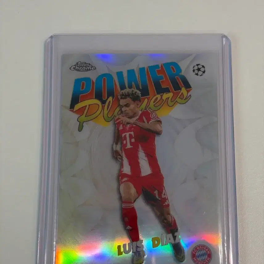 [BUNJANG] 25/26 Champions League Dias Power Player Card / 25/26 챔스 뮌헨 디아스 Power Player 카드