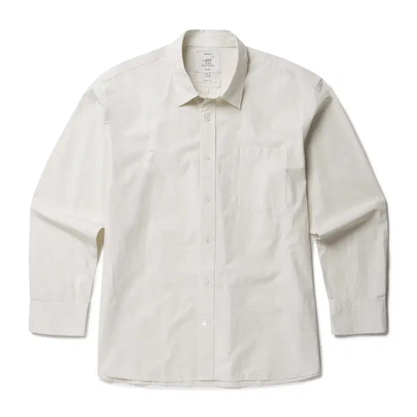 [BUNJANG] Henry Cotton's Oversized Solid Shirt / 헨리코튼 오버핏 솔리드 셔츠 새제품