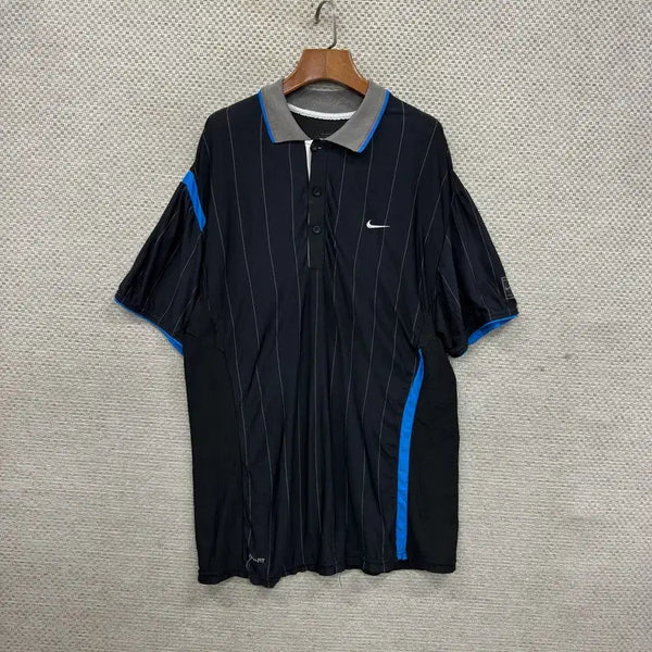 [BUNJANG] Nike Functional Collar T-Shirt Size 100 / 나이키 기능성 반팔카라티 100 D01523