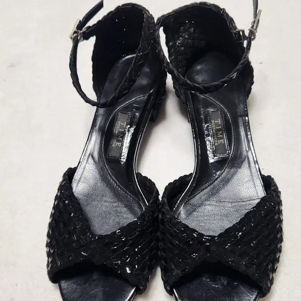 [BUNJANG] Time Postmodern Women's Sandals Black Size 245 / 타임포스트모던 여성 샌들 블랙245