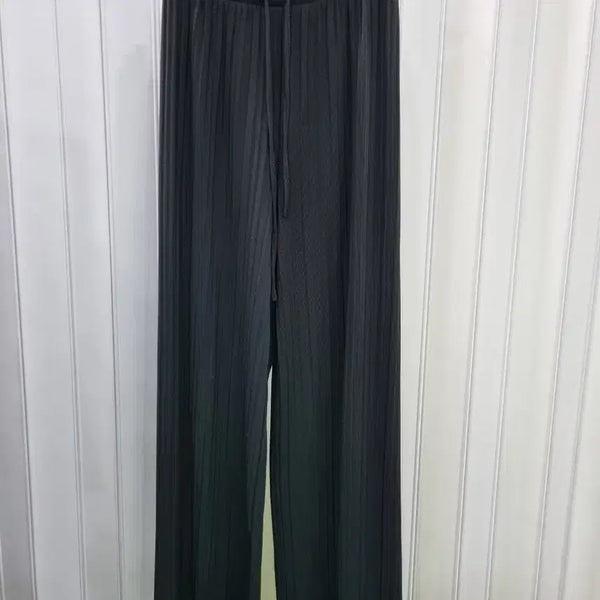 [BUNJANG] Black Wide Pants / 블랙 와이드 팬츠