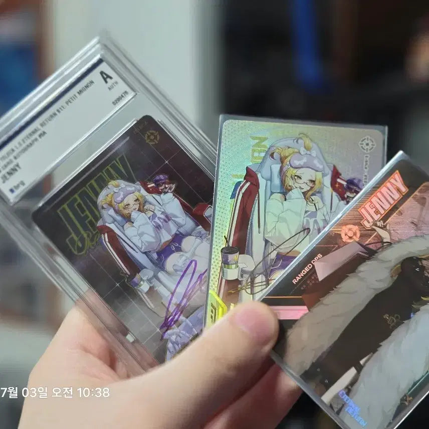 [BUNJANG] Yoon Eun-seo Voice Actor Signed Eternally Jenny Card / 윤은서성우 친필 사인 이터널리턴 제니카드