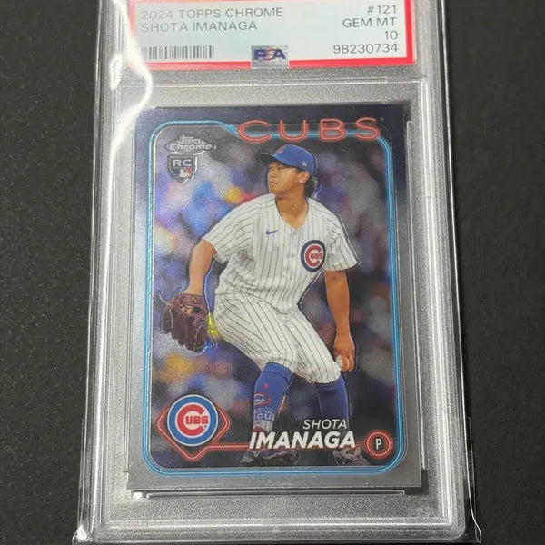 [BUNJANG] Topscrom Imanaga Rookie PSA 10 / 탑스크롬 이마나가 루키 PSA 10