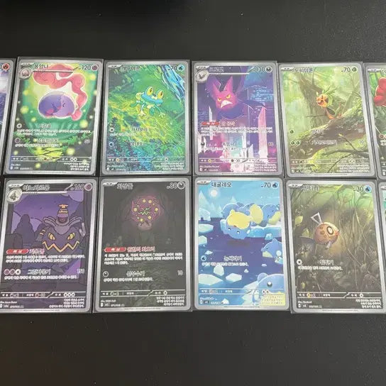 [BUNJANG] Pokemon Card AR Set (16 types) & Japanese Set (2 types) Bundle / [상태좋음] 포켓몬카드 AR 16종+일판 2종 일괄 판매