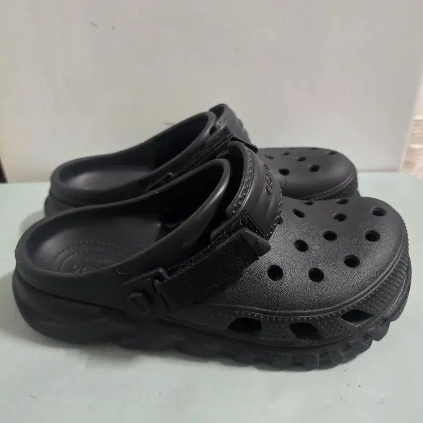 [BUNJANG] Crocs Duet Max II Sandals Black / 크록스 듀엣맥스2 샌들 7(240~245)