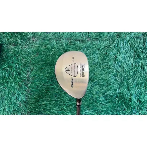 [BUNJANG] David EZPLUS2 Men's 4-Iron Utility 17-Degree R-Flex Graphite Shaft / 남자4번유틸리티 데이비드EZPLUS2 중고유틸리티 4번17도