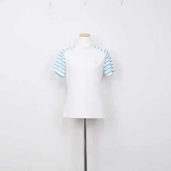 [BUNJANG] Hazzys Golf Women's Round T-Shirt Size 90 / [정품] 헤지스 골프 여성 라운드 티셔츠 90사이즈 정인샵