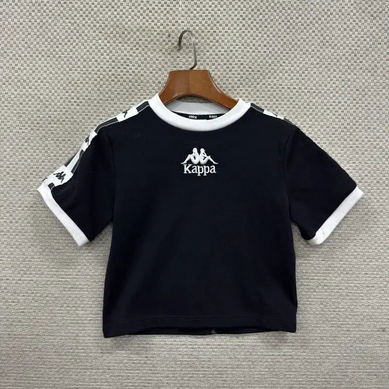 [BUNJANG] KAPPA Cropped Short Sleeve T-Shirt Size M / 카파 KAPPA 크롭 반팔티 M D01524