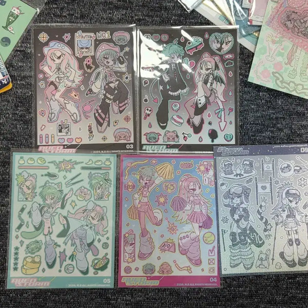 [BUNJANG] Aliens Storm Sticker Bundle / 에일리언스톰 스티커 일괄 1.9>>1.4