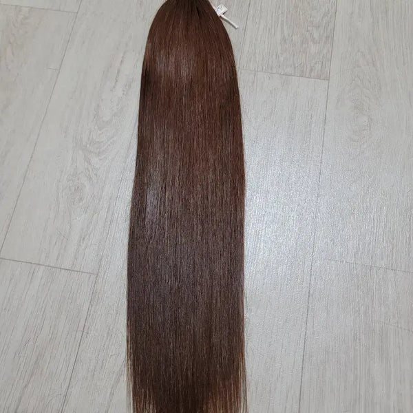 [BUNJANG] 18-inch Natural Remy Hair Extensions, No-Tip, 200 Strands / 붙임머리 노팁천연모 18인치 200가닥
