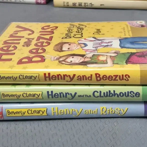 [BUNJANG] Beverly Cleary Educar Korea Children's Books with CDs (Used) / Beverly CLeary 에듀카 코리아 3권+시디8권 어린이책 중고책