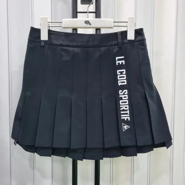 [BUNJANG] Le Coq Sportif Pleated Skirt Black / 르꼬끄 스포르티브 플리츠 스커트 블랙64