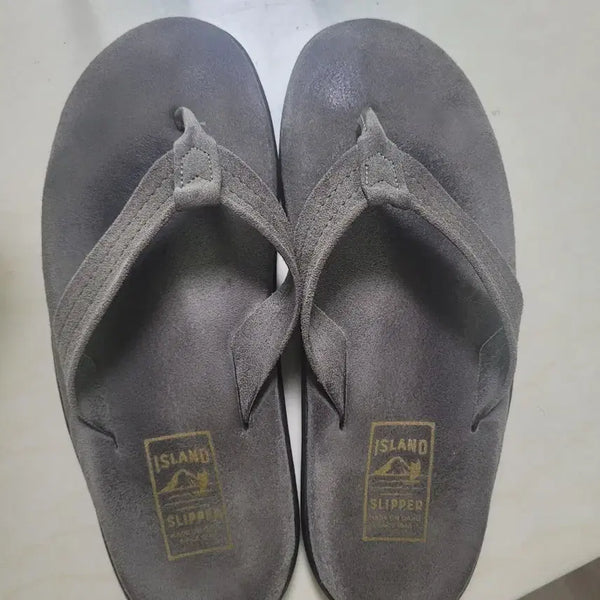 [BUNJANG] Island Slipper Grey Size 275 / 아일랜드 조리 275사이즈 팝니다.