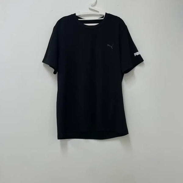 [BUNJANG] Puma Bodywear Drycell Short-Sleeve T-Shirt Black L (100) / 푸마 바디웨어 반팔티 블랙 L(100)