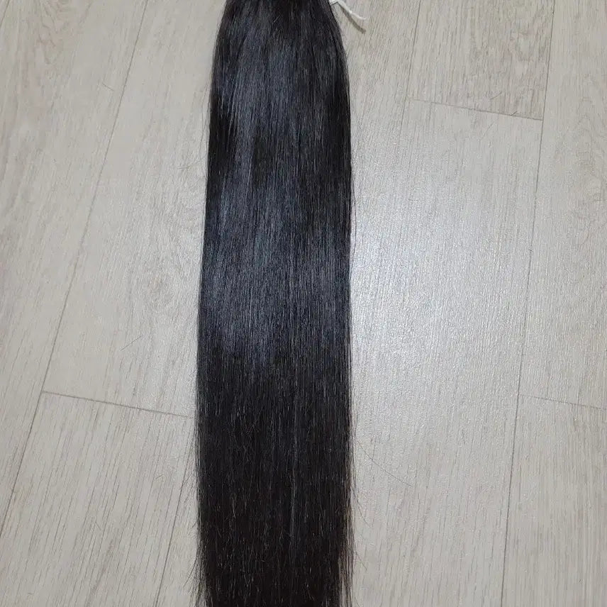 [BUNJANG] 18-inch Natural Hair Tape-In Extensions (200 Strands) / 붙임머리 노팁천연모 18인치 200가닥