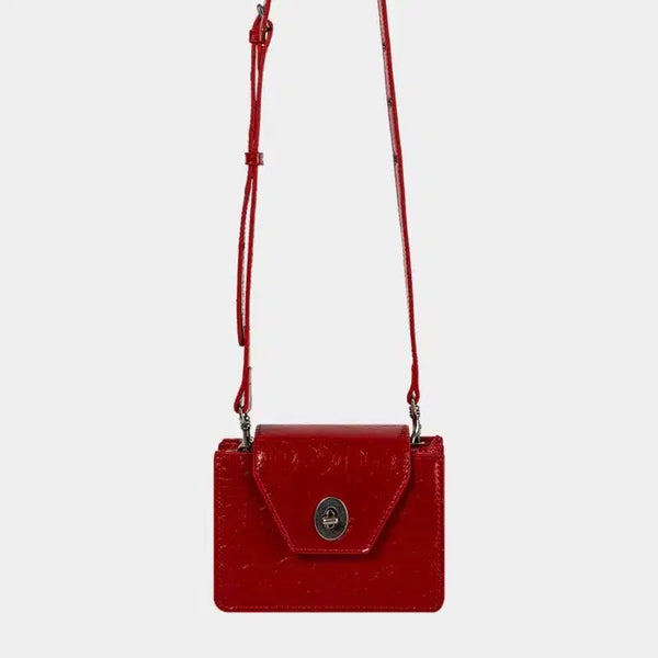 [BUNJANG] Kishining Travel Bag Red Crossbody Bag / 키시닝 트래블백 레드 크로스백