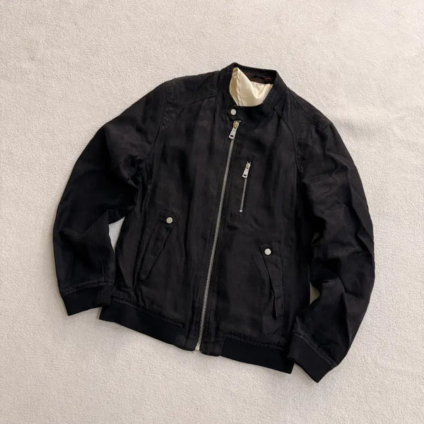 [BUNJANG] Zara Blue Blouson Jacket XL / XL 자라 블루종 자켓 0701G