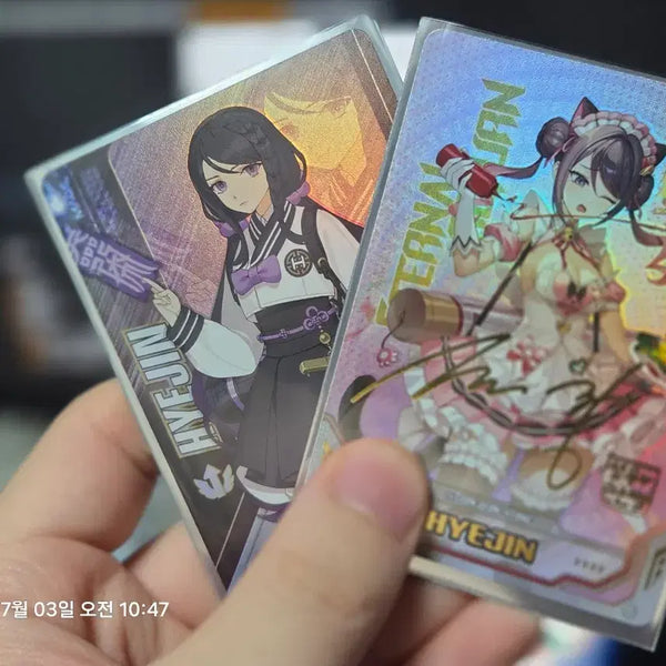 [BUNJANG] Eternal Return Hyazin Voice Actor Autograph Card / 이터널리턴 혜진 성우사인카드