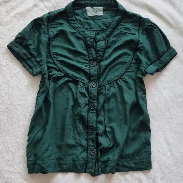 [BUNJANG] Vintage Mori Girl Hagumi Top / 빈티지 모리걸 하구미 탑