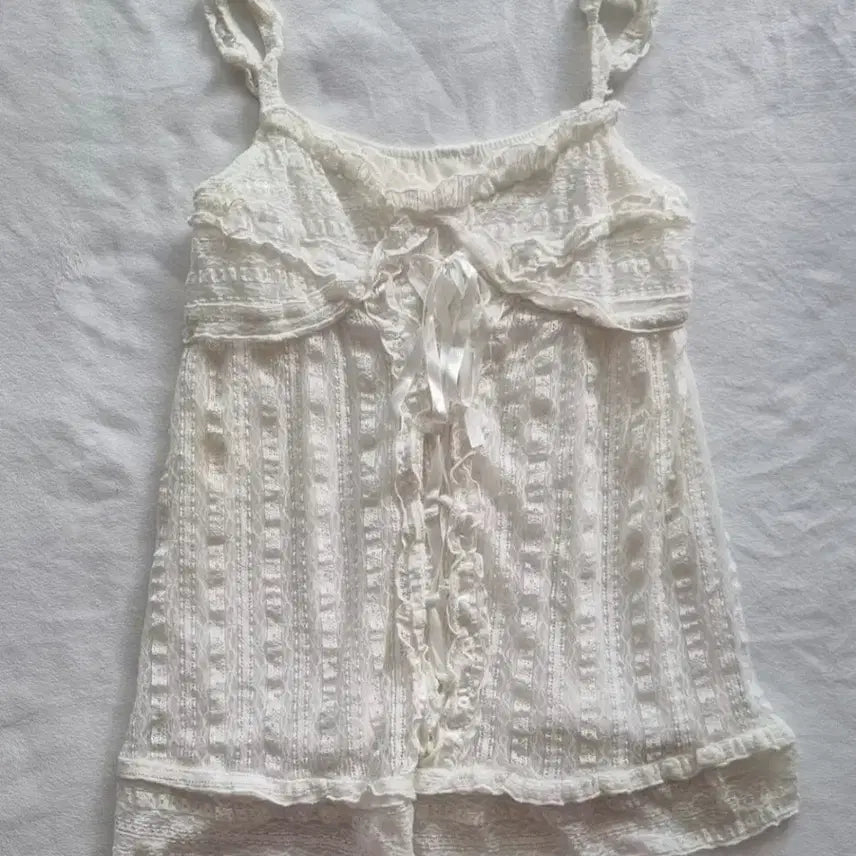 [BUNJANG] Vintage Mori Girl Oriental Camisole / 빈티지 모리걸 오리엔탈 나시