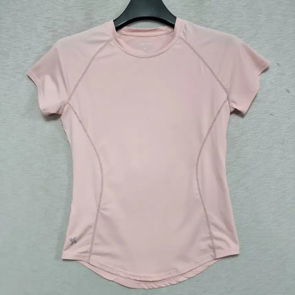 [BUNJANG] XEXYMIX Women's Short-Sleeve T-Shirt - Pink, Size M / 젝시믹스 헬스 요가 핑크 반팔 여성 M사이즈ㅡ0421