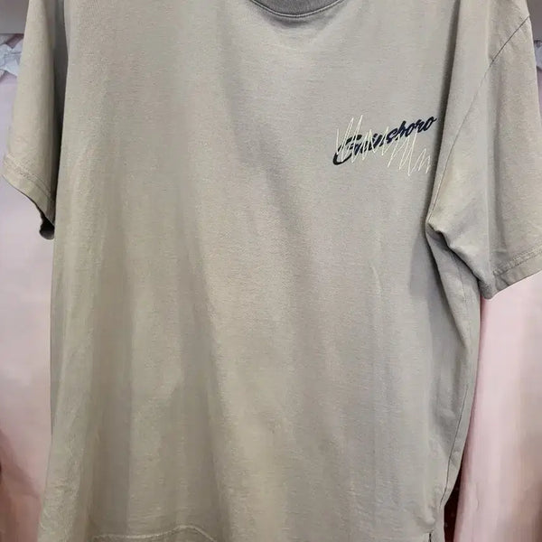 [BUNJANG] Gainsborough Men's Short Sleeve T-Shirt Beige M / 게인스보르티셔츠