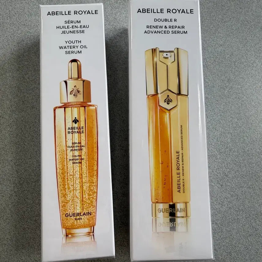 [BUNJANG] Guerlain Abeille Royale Oil Serum & Double R Serum Set / 겔랑 아베이로얄 오일세럼 / 더블세럼 정품