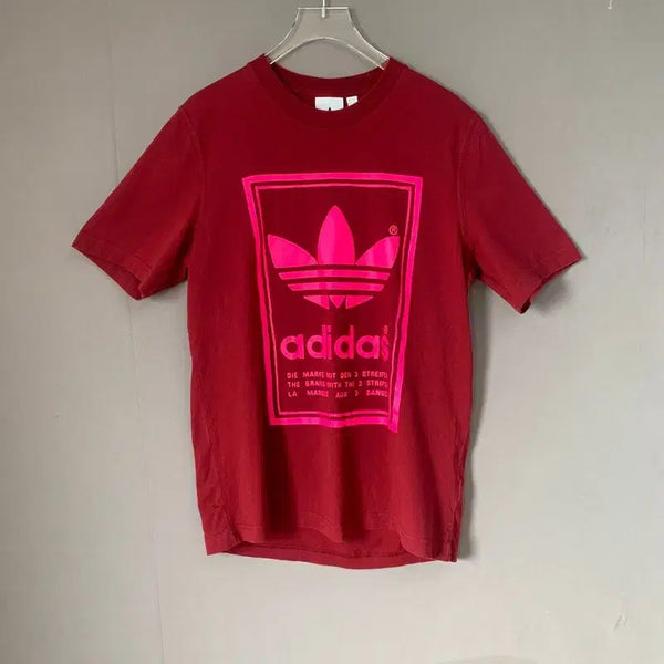 [BUNJANG] Adidas Vintage Logo Printing Short Sleeve T-Shirt / L 아디다스 빈티지 로고 프린팅 반팔티