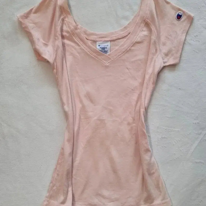 [BUNJANG] Vintage Y2K Gyaru V-Neck T-Shirt / 빈티지 y2k 갸루 브이넥 티셔츠