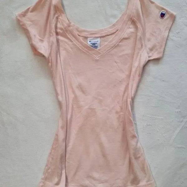 [BUNJANG] Vintage Y2K Gyaru V-Neck T-Shirt / 빈티지 y2k 갸루 브이넥 티셔츠