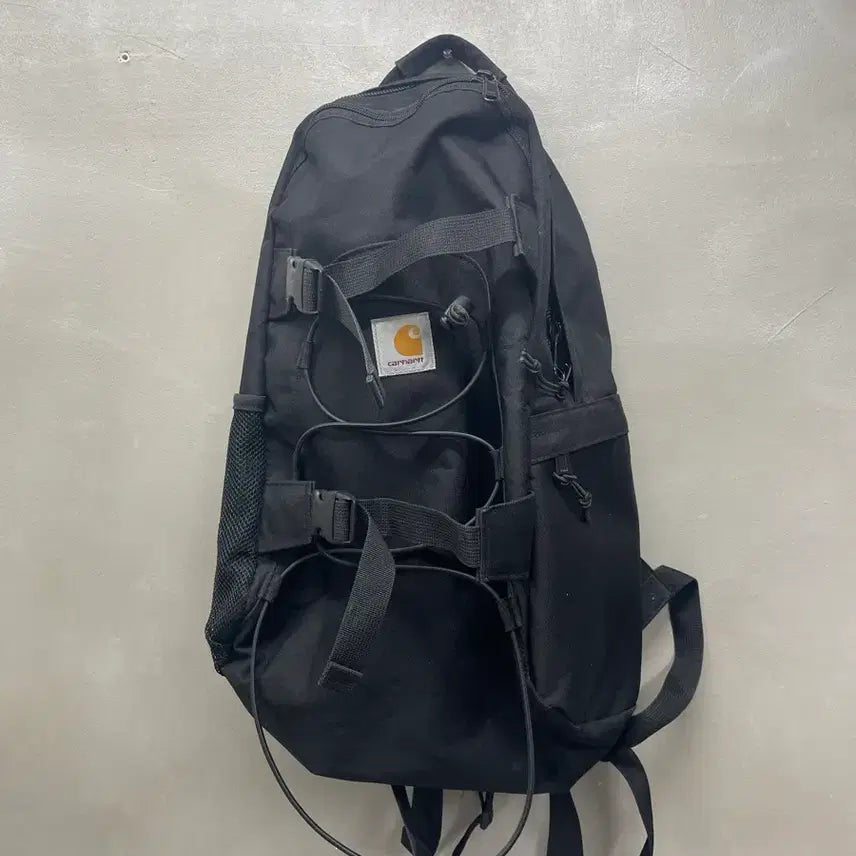 [BUNJANG] Carhartt Waist Bag Black / 칼하트 웨이스트백 블랙