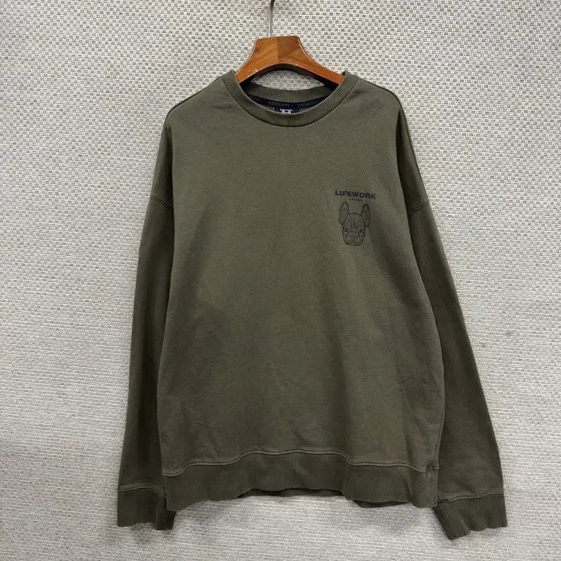 [BUNJANG] Life Work Sweatshirt L D01587 / 라이프워크 스웻셔츠 맨투맨 L D01587