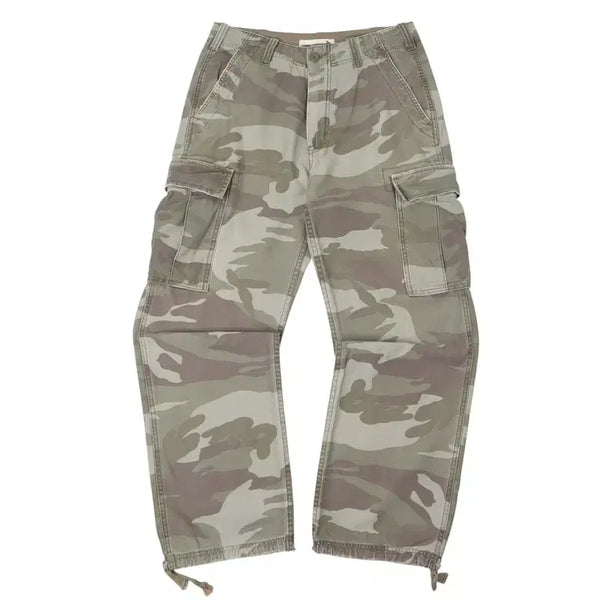 [BUNJANG] Hco Vintage Camouflage Heavy Cargo Pants / Hco 빈티지 카모플라쥬 헤비 카고팬츠
