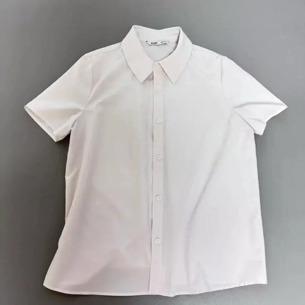 [BUNJANG] MIXXO Pink Short Sleeve Summer Shirt S / MIXXO 미쏘 연핑크 반팔 여름 셔츠 S