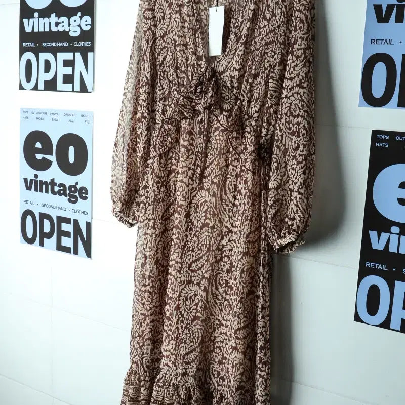 [BUNJANG] Zara Dress / W(L-XL) 자라 드레스 원피스 새상품 얇은소재 시원 우아-H34214