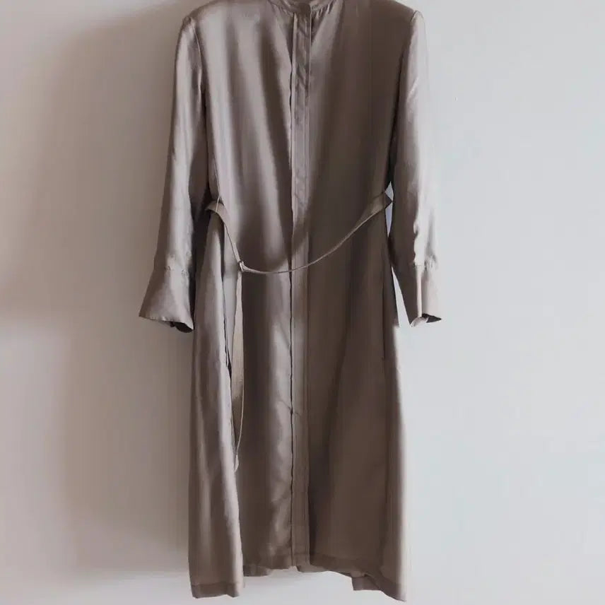 [BUNJANG] Max Mara Silk Belted Dress / 막스마라 실크 벨트 원피스