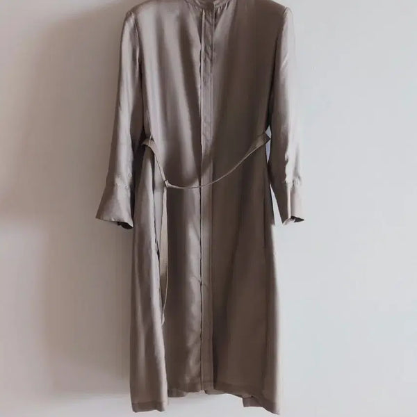 [BUNJANG] Max Mara Silk Belted Dress / 막스마라 실크 벨트 원피스