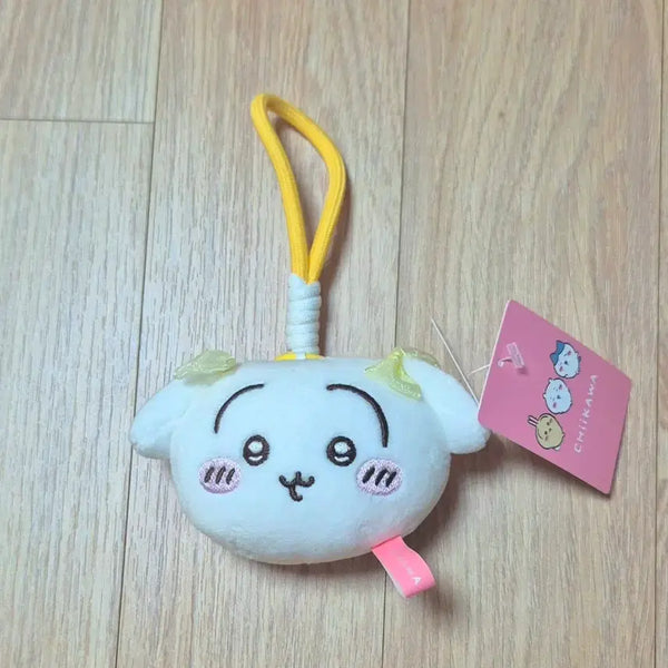 [BUNJANG] Chiikawa Usagi Face Keyring Plush / 먼작귀 치이카와 우사기 페이스 키링 인형