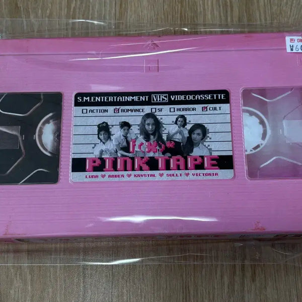 [BUNJANG] f(x) Pink Tape Mini Album CD / 중고 에프엑스 F(x) 2집 정규앨범 핑크 테이프 CD