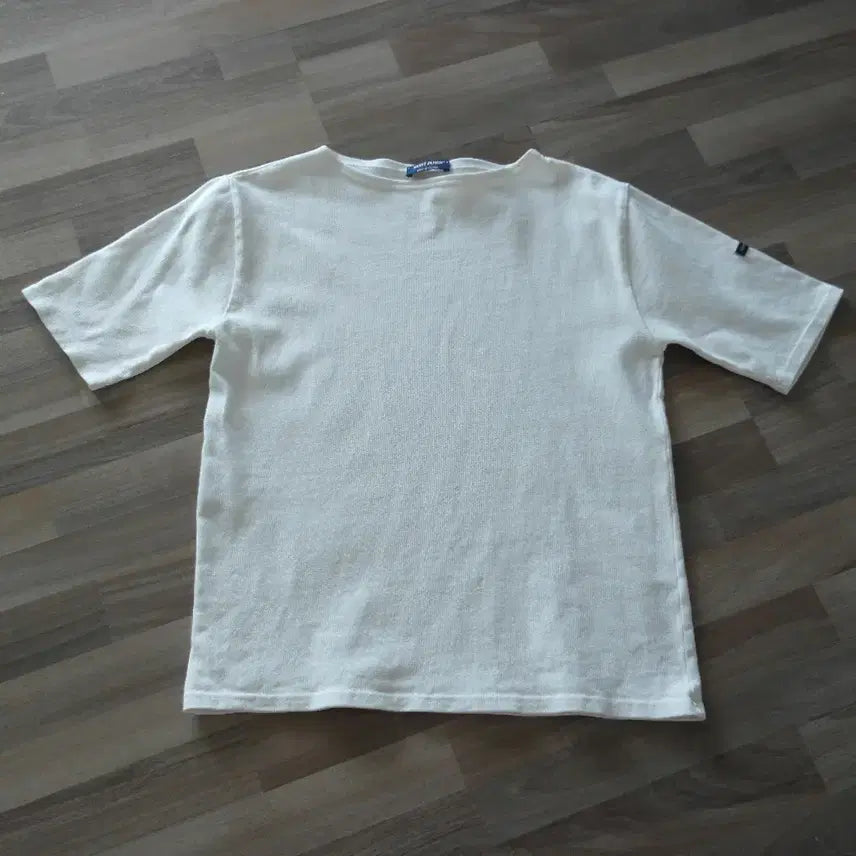 [BUNJANG] Saint James Cotton T-Shirt - Size 66 - Ivory / 세인트제임스티셔츠/66사이즈/정품/최상급